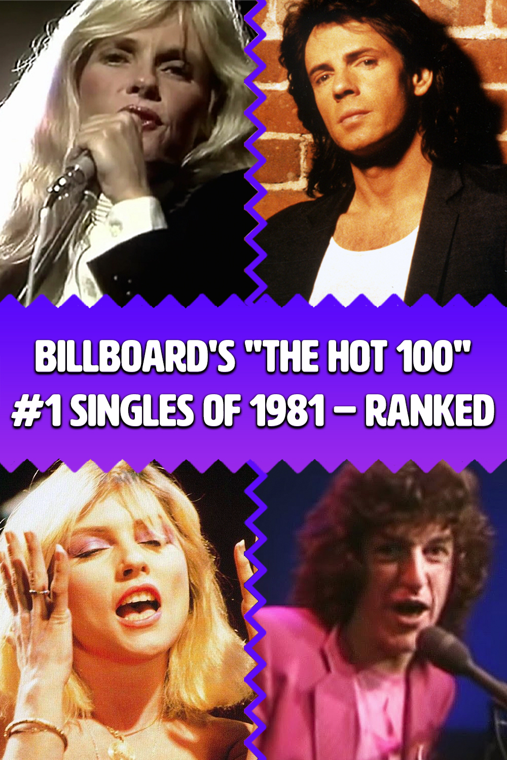 Billboard's "The Hot 100" #1 Singles Of 1981 – Ranked – RETROPOND