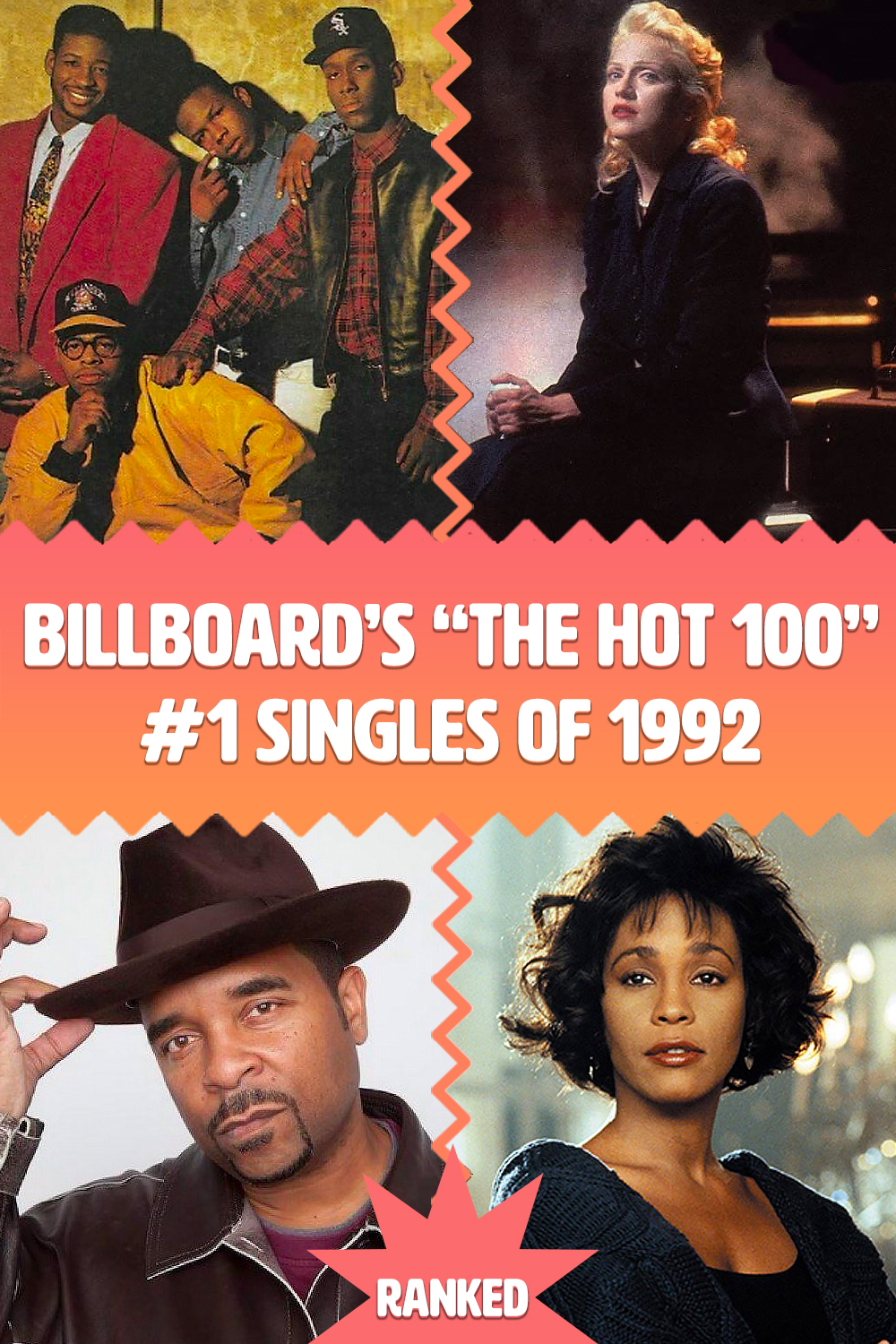 Billboard Hot 100 Top #1 Singles Of 1992 – RANKED – RETROPOND