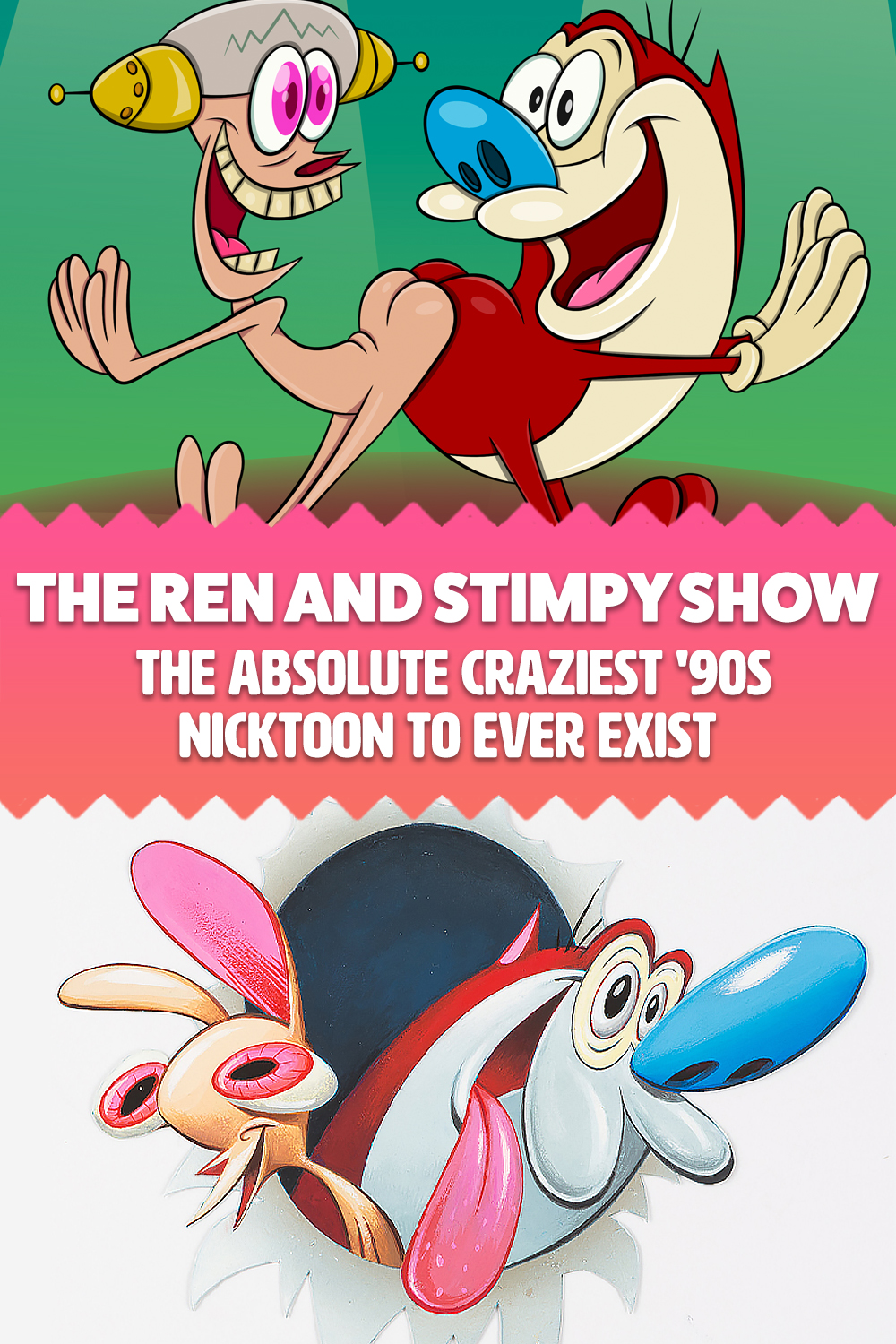 The Ren And Stimpy Show: The Absolute Craziest '90s Nicktoon To Ever ...