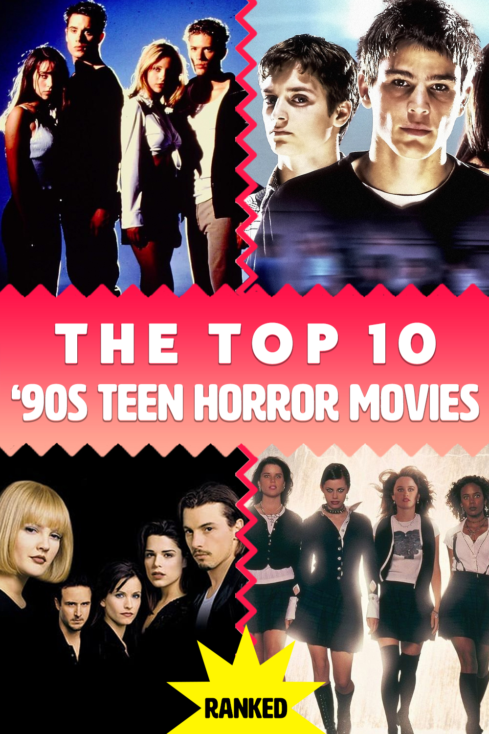 The Top 10 ‘90s Teen Horror Movies - Ranked – RETROPOND